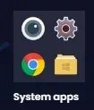 System apps in BlueStacks